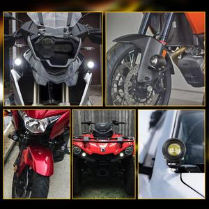 Motorcycle Tractor Spotlight Strobe Light Lights <strong>Led</strong> Bar Bars Emergency for Fog <strong>6</strong>&quot; Driving Blue Warning <strong>10W</strong> Work 12 Mini 2In - Product Image 6