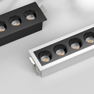 Tavan spot ışık led gömme lineer aşağı ışık 3030 2*2W 3*2W 5*2W 10*2W 15*2W led gömme lineer ışık led downlight spot - Product Image 3