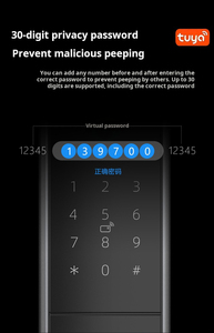 Automatic Fingerprint <strong>Password</strong> Face Recognition WiFi Intercom Cat's Eye Lock Home Intelligent Electronic <strong>Security</strong> Lock <strong>Code</strong> - Product Image 3