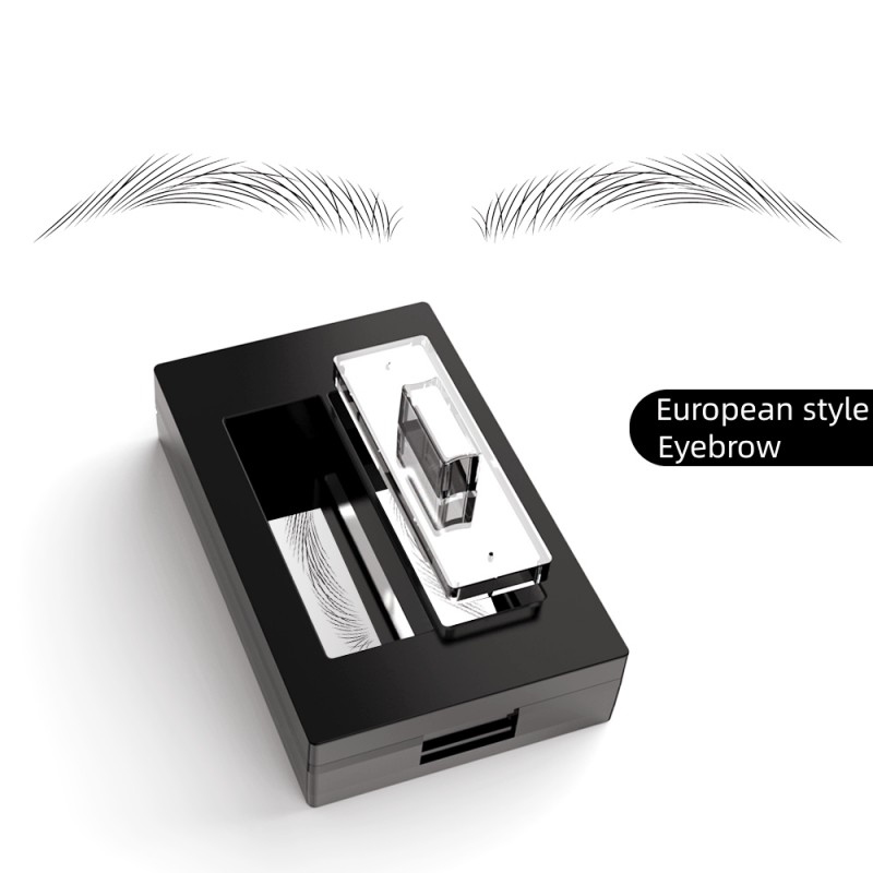 Sourcils de style européen (couleur noire)