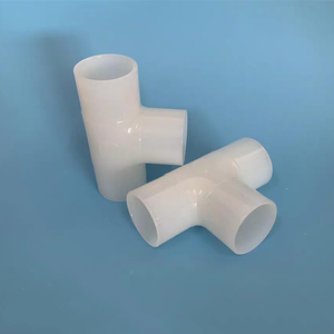 PVDF เชื่อมชน1/2 "ถึง2" ทีออฟ DN15 DN50 PN16เสื้อเชื่อมชน PVDF คุณภาพสูงจากจีนพร้อมส่ง - Product Image 2