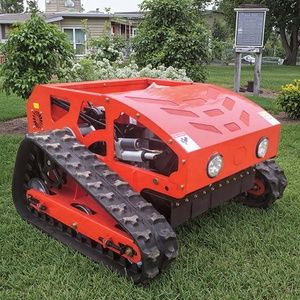 芝刈り幅550mm安い芝刈りロボットクローラー車輪付きリモートコントロール芝刈り機CE EPA証明書付きロボットリモコン - Product Image 4