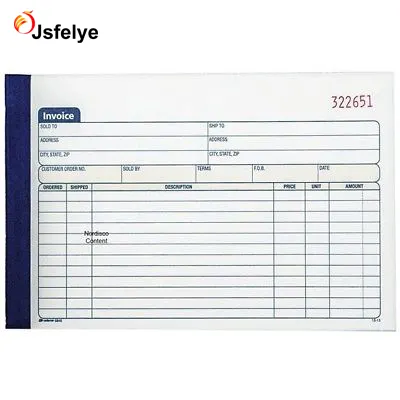 Livre intraoculaire 5.56x8.44 pouces, 50 jeux par livre blanc, en 3 parties