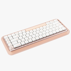 Durgod S230 Cream Wireless Mechanical <strong>Keyboard</strong>, 84-Key 75% Layout, Connect up to 3 Devices for <strong>Mac</strong> Window - Product Image 2