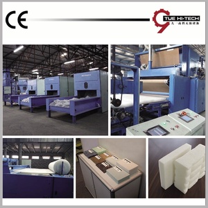 Linea di produzione di incollaggio termico per riscaldamento a Gas macchina in tessuto non tessuto per materassi e fiber termoplastiche ovatta - Product Image 3