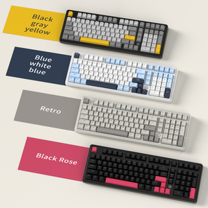 AJAZZ AK980 98-Key Wired Gaming Mechanical <strong>Keyboard</strong> Type C with Red Switch Color Lighting for Desktop English Language - Product Image 4