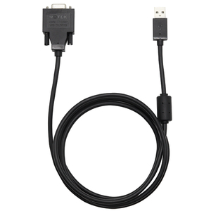 UOTEK USB RS232电缆转换器usb-a至RS-232适配器1.5M DB9母COM连接器，带静电保护UT-8823F