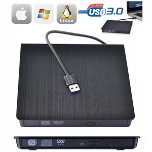 外置光盘光盘RW驱动器2合1 USB 3.0 Type-C便携式光盘光盘驱动器播放器读取器刻录机 - Product Image 5