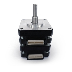 Hochleistungs-Koaxial-gestapelter kleiner Hybrid-Schrittmotor mit zwei Anschlüssen für Roboter