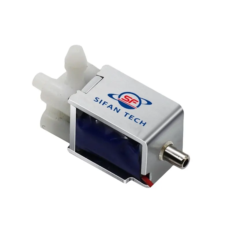 Ue-तकनीक Dc12V/6 V/24 V छोटे Solenoid मिनी खुली सीमा Solenoid Mico धक्का पुल Solenoid वाल्व