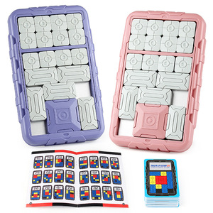 Nuevo Huarong Road Question Bank Teaching Challenge Board Puzzle Game Smart Sensor Toys juguete de entrenamiento de inteligencia - Product Image 2