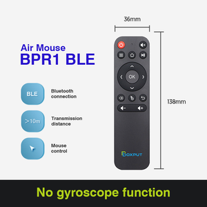 BOXPUT BPR1 BT5.0 Luftmaus Fernunterricht ir Fernbedienung BLE Drahtlose Fernbedienung für Smart-TV-Box H96 MAX X88 mi Box OTT tvbox