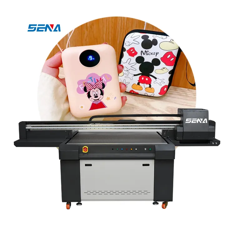 Newly Produced CMYK Printing Machine Ray Led Lamp 3D Flatbed UV Inkjet Printer For Phone Case PVC Thermos Cup Packaging Box