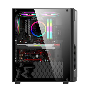 Personalizado al por mayor Intel Core i7 consola de ordenador de sobremesa, oficina en casa, ordenador de sobremesa para juegos de negocios, Ordenador de montaje de PC