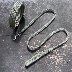 3-<strong>way</strong> Adjustable Guacamole Green Dog Leash 2 <strong>m</strong> for Large Dogs Gift for Dog Owners - Product Image 2