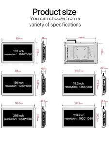 Desktop <strong>LCD</strong> TFT 1024 X 768 <strong>LCD</strong> <strong>Display</strong> USB Touch <strong>Display</strong> POS System <strong>Display</strong> - Product Image 6