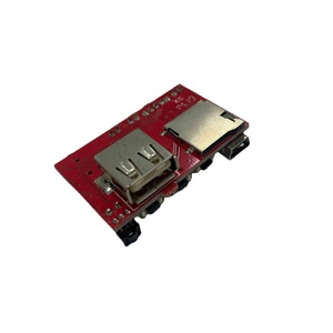 SZHFJCTH Voice Sound-Wiedergabe modul für Arduino MP3-Player-Modul Klasse-D-Verstärker platine 3W + 3W Speicher DY-SV8F SD/TF C - Product Image 2