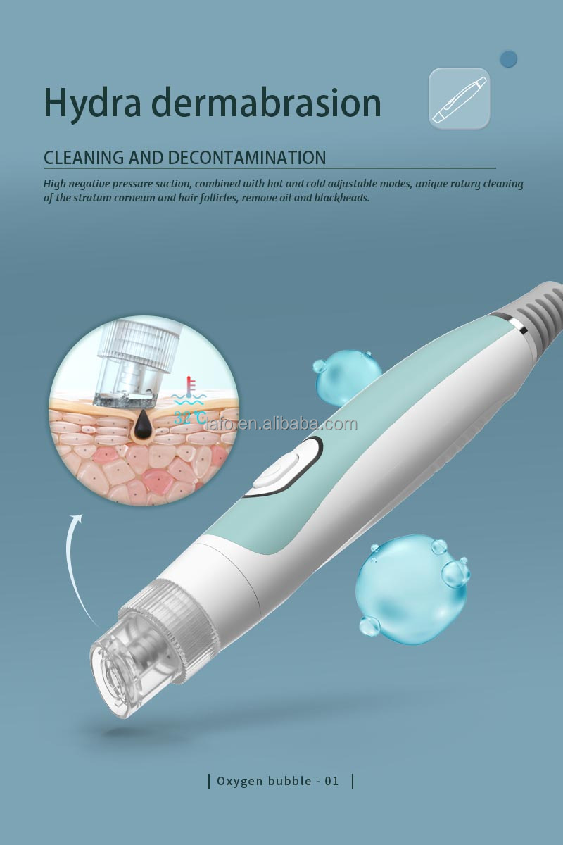 Newest Upgrade 9 in 1 Hydra Water Dermabrasion RF Facial Microdermabrasion Machine for skin care 1