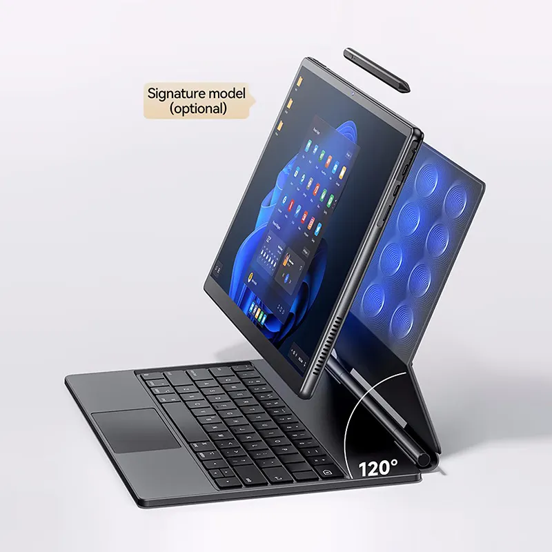13.3 Inch Surface Tablet 2160x1440 Edp Touch Screen 2in1 Tablet Pc Win 11 Big Battery Educational Tablet Pc With Keyboard