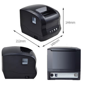 เครื่องพิมพ์ความร้อน2-in-1 3นิ้ว xprinter XP-365B 80มม. โดยตรงการรับความร้อนการพิมพ์ธนบัตรและเครื่องพิมพ์ฉลากบาร์โค้ดด้วยความร้อน - Product Image 3