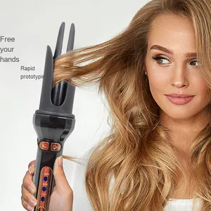 Automatic Ceramic Curling Iron for Home Use Multi-Functional Hair-Friendly Large <strong>Waves</strong> Lazy <strong>Rotating</strong> Curling Wand New - Product Image 1