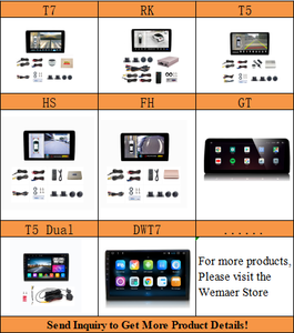 Wemaer 360摄像头汽车倒车辅助Oem 4G Wifi 4 + 64g全球定位系统导航镜安卓触摸屏收音机立体声汽车摄像头 - Product Image 5