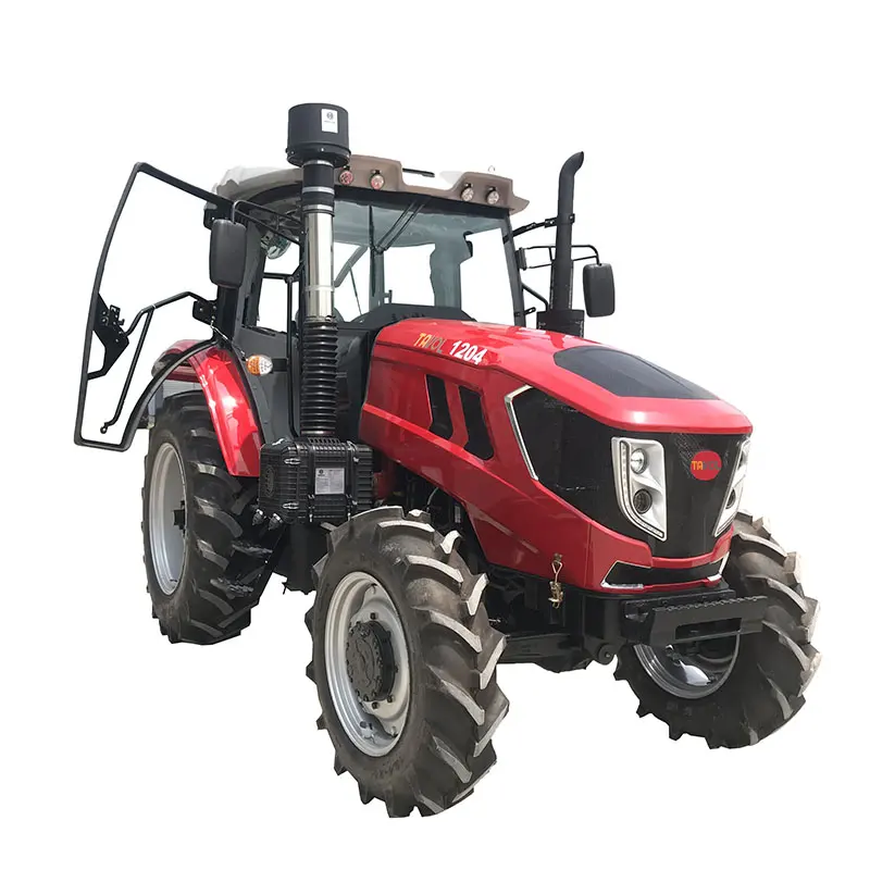 Made in China prezzo di fabbrica attrezzature agricole macchine agricole traktor 4x4 mini Farm 4wd 120HP