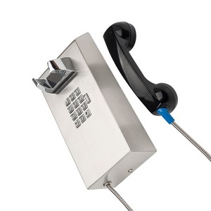 Thép không gỉ nóng bán prisontelephone tù điện thoại cho ngoài trời ATM payphone - Product Image 1