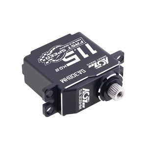 AGFRC <strong>360</strong> <strong>Degree</strong> <strong>Servo</strong> Motor 0.060sec 11.5kg-cm Metal Gears Mini Brushless <strong>Servo</strong> for 1/12th Pan Cars - Product Image 2