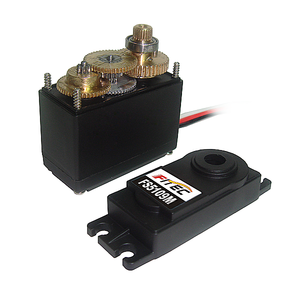 Цифровой сервопривод Fitec FS5109M 4,8 V-6V 9KG с металлическим зубчатым механизмом для 1/10 радиоуправляемой модели самолета