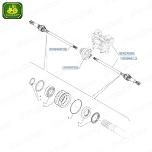 Yeni Trend son derece dayanıklı 47518942 traktör için 85C 120C 100C 115C 95C 105C 110C 90C uzun yarım mil - Product Image 4
