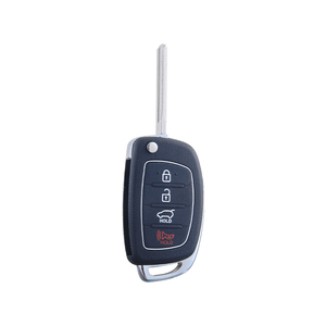 固定コード学習コード370mhz 433.92Mhz車リモコン折りたたみ車フリップキー付き - Product Image 2