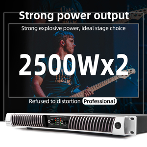 Amplificador de potencia Clase D de 2500W, sistema de sonido DJ, 2 canales, 8 ohmios, 1U, amplificador profesional, altavoz, uso para escenario - Product Image 6