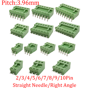 15EDG 3,5mm KF2EDG 3,5mm PCB bloque de terminales de tornillo conector ángulo recto/aguja recta enchufe Pin Header Socket 2-12 Pin - Product Image 6