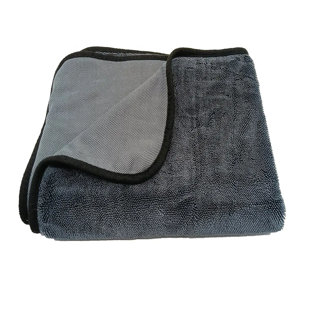 Mikrofiber bez otomatik detailer kurutma havlu edgeless araba detay mikrofiber tekne detaylandırma malzemeleri ücretsiz örnek kore havlu