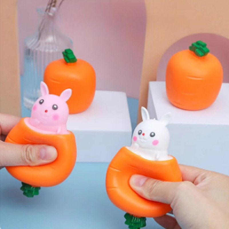 carrot rabbit-random color