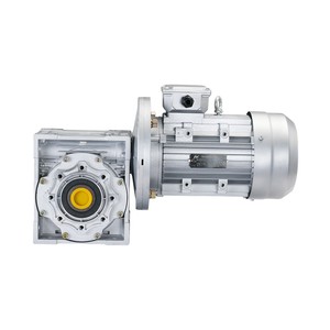 NMRV63型号1.1kw一级减速RV系列蜗轮箱式减速器带电机