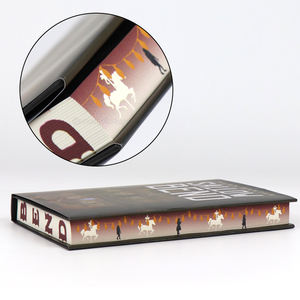 Livre auto-édition personnalisé impression couleur exclusive édition spéciale couverture rigide bords pulvérisés impression de livre roman - Product Image 4