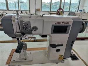JN-2591BTF компьютер пост кровать обувная заготовка верха швейная машина с полностью шаговый система управления - Product Image 3