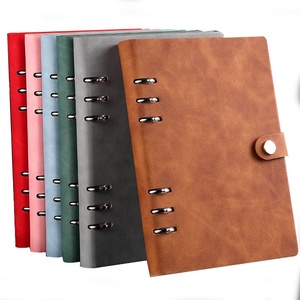 Cuaderno de lino con impresión personalizada, cuaderno de notas con logotipo personalizado, A6 - Product Image 1