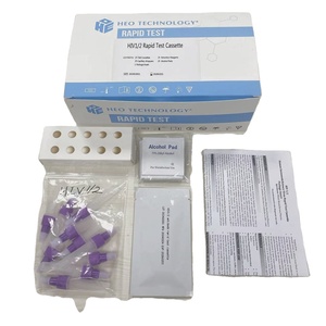 Kit de diagnostic rapide du VIH/sida à domicile cassette de salive pour les bandelettes de test du virus de l'immunodéficience humaine - Product Image 1