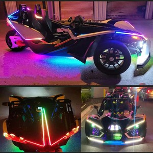 WS2815 LED şerit 12V 60 144 piksel dijital bireysel adresli DC12V Auto 15 oto araba Robot aydınlatma projesi için LED şerit - Product Image 5