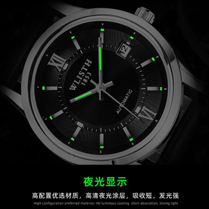 Wlisth Cao Cấp Tự Động Đồng Hồ Cơ Khí Không Thấm Nước Kinh Doanh Đồng Hồ Đôi-Hai Mặt Rỗng Quà Tặng Hình Thức Lịch Tự Động Đồng Hồ - Product Image 5