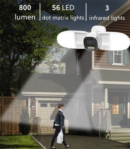 Cámara reflectora Wifi de 2mp, sistema de alarma Ip de seguridad para el hogar impermeable, Sudio bidireccional con luz Led, cámara de red inalámbrica, cámara web - Product Image 2