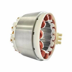 מקצועי מותאם אישית מדחס חשמלי מנוע pmsm מסגרת bldc 24v-800v מובנה הרכבה runlly מותג - Product Image 3