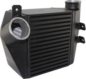 อินเตอร์คูลเลอร์เทอร์โบสำหรับ VW Vag Golf GTI Jetta MK4 1.8T เทอร์โบดำ/เงิน - Product Image 1