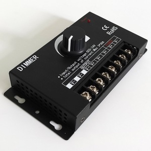 90A Dimmer <strong>with</strong> Remote <strong>Control</strong> Monochrome Knob 3-KEY 12-24V Low Voltage LED Controller 6A Output Current - Product Image 5