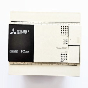 Mitsubishi-controlador PLC programable, relé de FX3SA-30MR-CM, entrada de señal, 16 salidas, 14 puntos - Product Image 1
