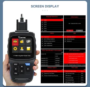 VDIAGTOOL VT100 Leistungs starker OBD2/EOBD-System-Handheld-Auto diagnose scanner Vollständige Fahrzeug prüfung Fehler code lesen und zurücksetzen - Product Image 6