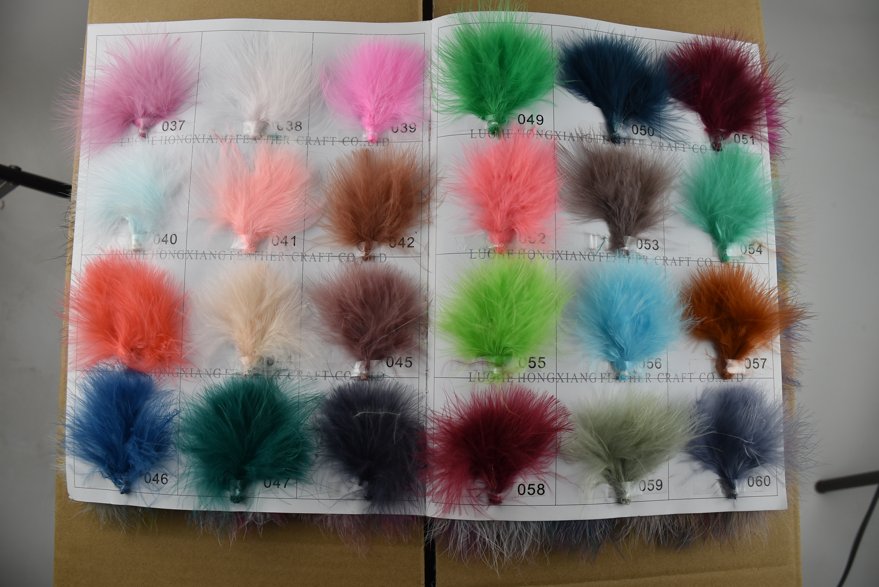 Carte de couleurs 3